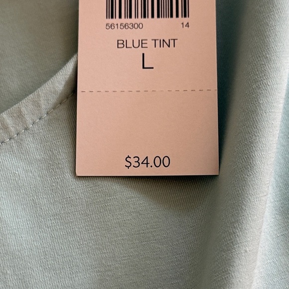 NWT 🌸 J Jill Soft Blue Women's Tank Top Size Large - Picture 9 of 9